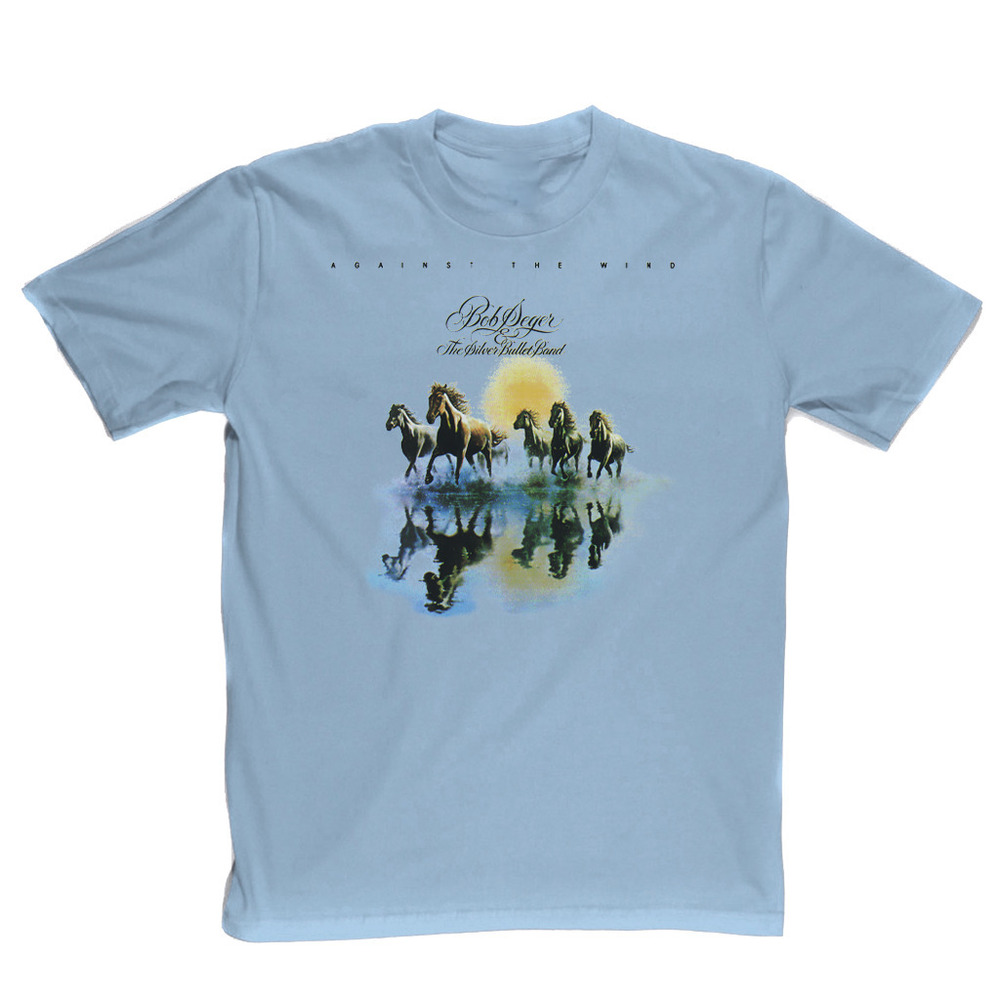 Bob Seger Light Blue Shirt